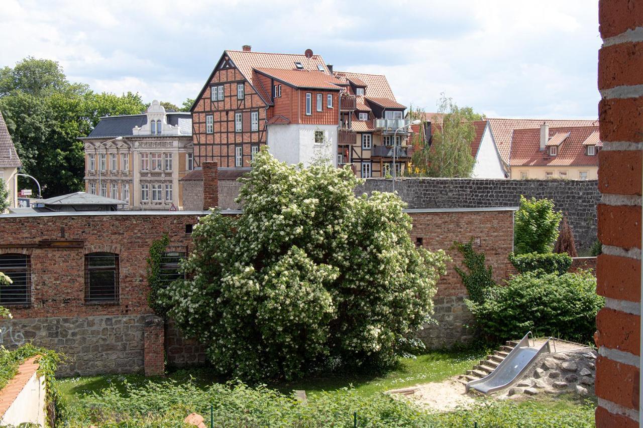Ferienwohnung Quedlinburg Harz ภายนอก รูปภาพ